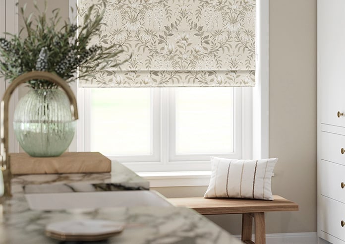 Laura Ashley Parterre, Natural - Twist&Fit Roman Blind - Image 5